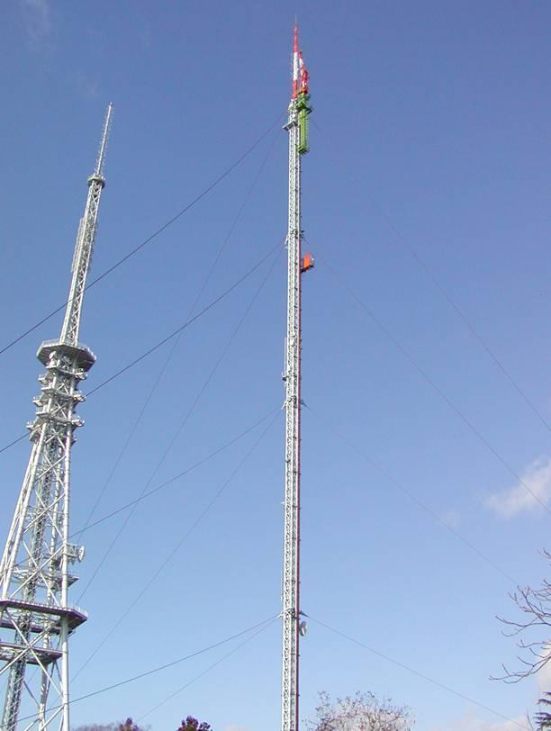 大年寺山テレビ放送所鉄塔